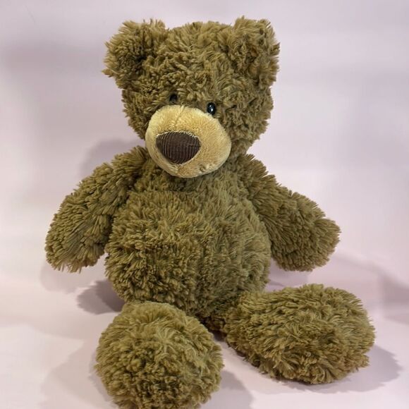 Gund Pinchy The Brown Teddy Bear 4040161 Plush 18" Stuffed Toy Lovey Excellent… - Picture 1 of 9